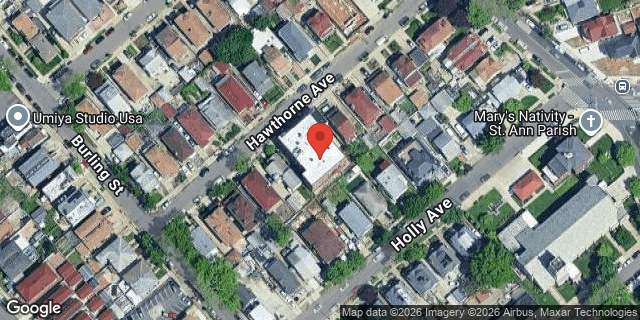 Aerial map of 146-26 HAWTHORN AVENUE, Queens