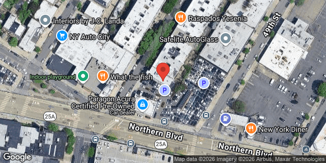 Aerial map of 32-77 48 STREET, Queens