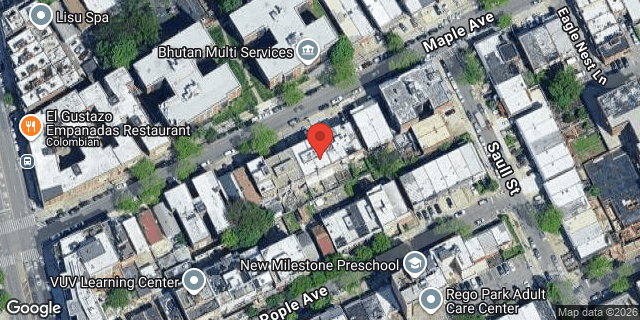 Aerial map of 132-44 MAPLE AVENUE, Queens