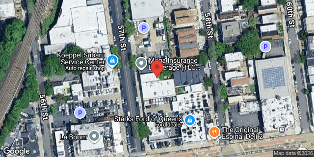 Aerial map of 32-49 57 STREET, Queens