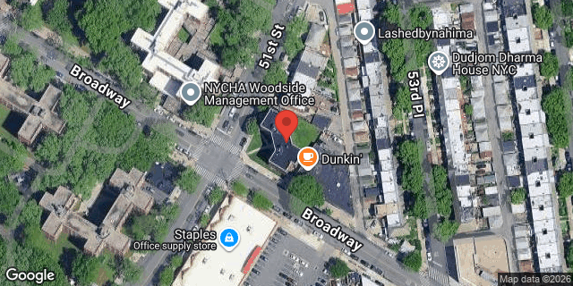 Aerial map of 51-03 BROADWAY, Queens