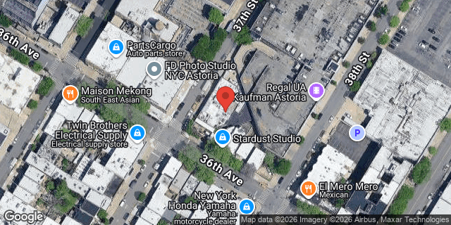 Aerial map of 35-43 37 STREET, Queens