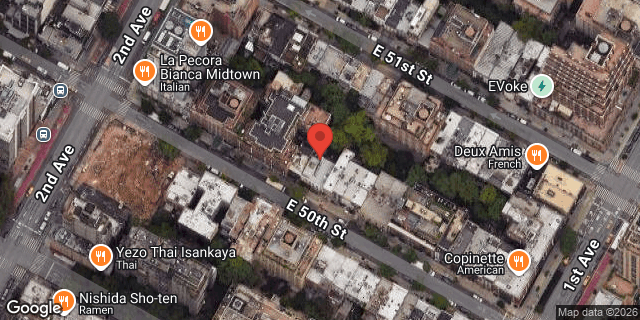 Aerial map of 944 SECOND AVENUE, Manhattan