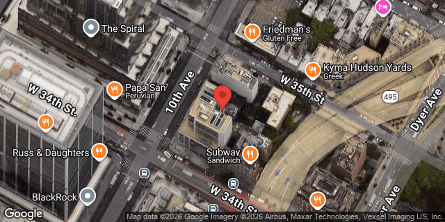 Aerial map of 440 10 AVENUE, Manhattan