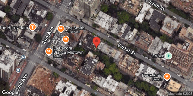 Aerial map of 314 EAST 51 STREET, Manhattan