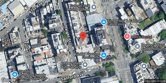 Aerial map of 41-31 HAIGHT STREET, Queens