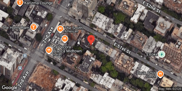 Aerial map of 312 EAST 51 STREET, Manhattan