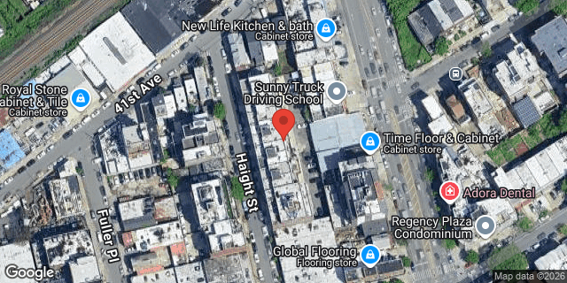 Aerial map of 41-19 HAIGHT STREET, Queens