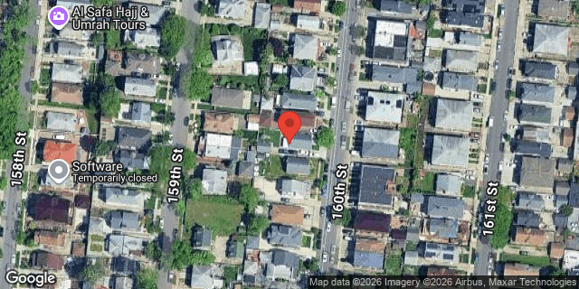 Aerial map of 45-40 160 STREET, Queens