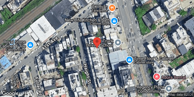 Aerial map of 41-13 HAIGHT STREET, Queens