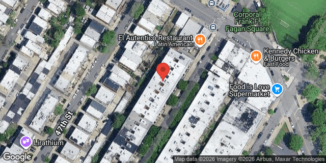 Aerial map of 32-18 48 STREET, Queens