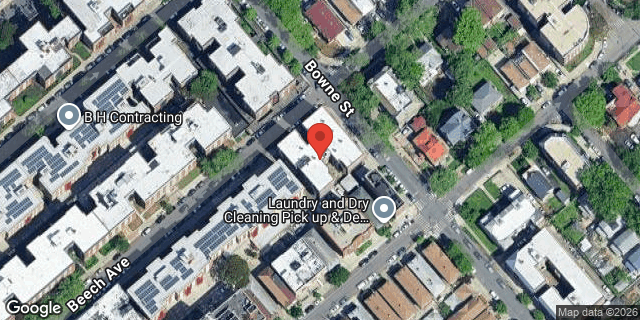 Aerial map of 42-60 BOWNE STREET, Queens