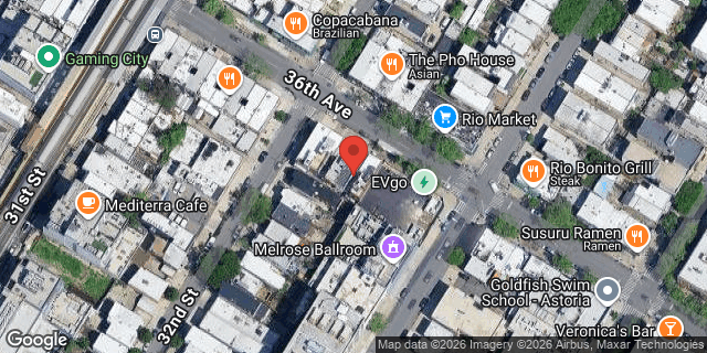 Aerial map of 32-08 36 AVENUE, Queens
