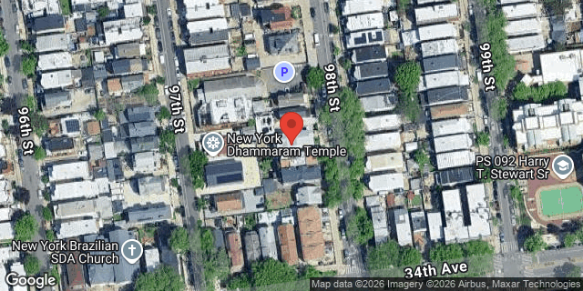 Aerial map of 33-40 98 STREET, Queens