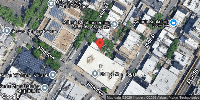 Aerial map of 36-45 29 STREET, Queens