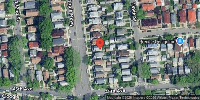 Aerial map of 43-57 UTOPIA PARKWAY, Queens
