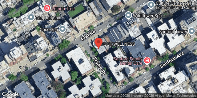 Aerial map of 133-02 41 ROAD, Queens