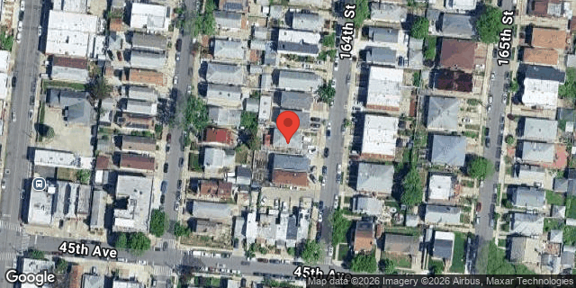 Aerial map of 43-62 164 STREET, Queens