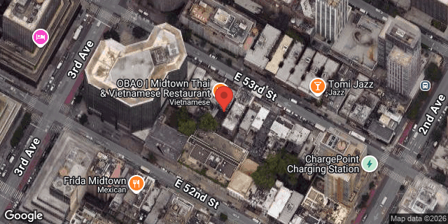 Aerial map of 224 EAST 53 STREET, Manhattan