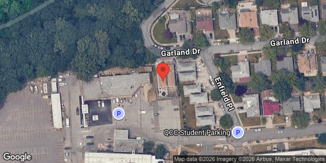 Aerial map of 221-84 GARLAND DRIVE, Queens