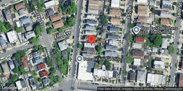 Aerial map of 43-61 156 STREET, Queens