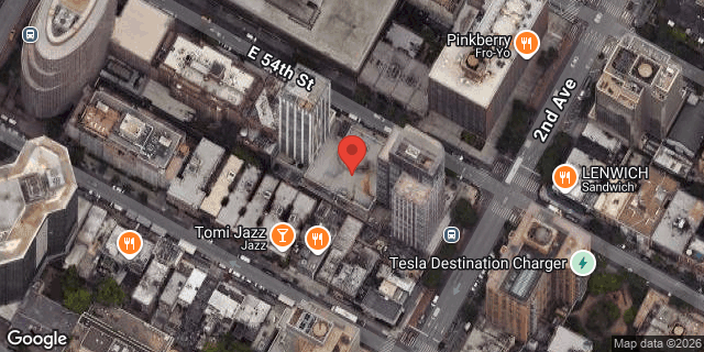 Aerial map of 240 EAST 54 STREET, Manhattan