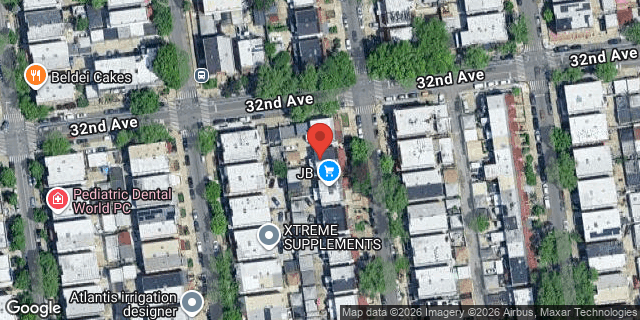 Aerial map of 32-06 84 STREET, Queens