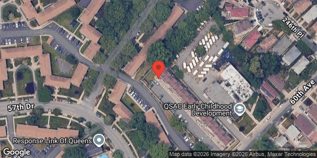 Aerial map of 245-35 60 AVENUE, Queens