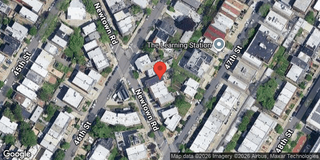 Aerial map of 46-07 NEWTOWN ROAD, Queens