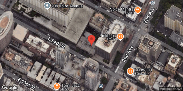 Aerial map of 235 EAST 54 STREET, Manhattan