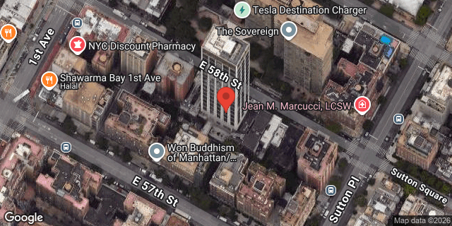 Aerial map of 430 EAST 58TH STREET, Manhattan