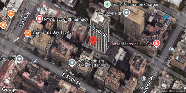 Aerial map of 426 EAST 58 STREET, Manhattan