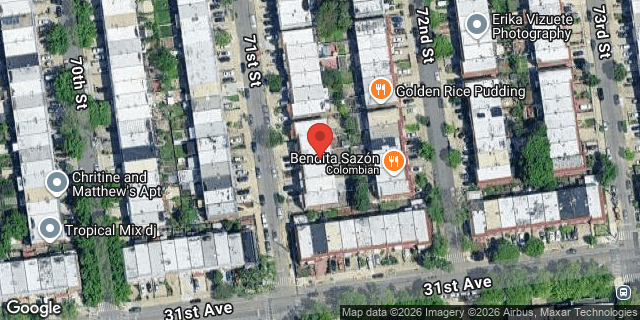 Aerial map of 30-51 71 STREET, Queens