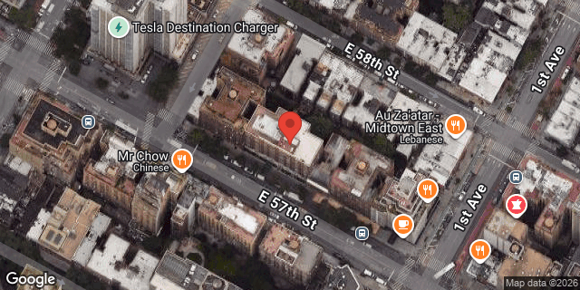 Aerial map of 333 EAST 57 STREET, Manhattan