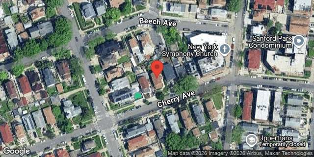 Aerial map of 155-15 CHERRY AVENUE, Queens