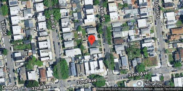 Aerial map of 31-46 99 STREET, Queens