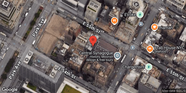 Aerial map of 124 EAST 55 STREET, Manhattan
