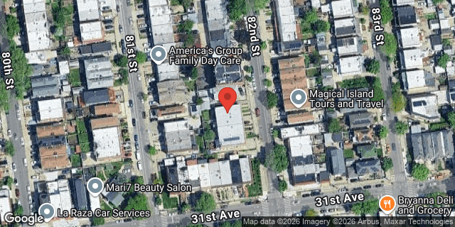 Aerial map of 30-48 82 STREET, Queens