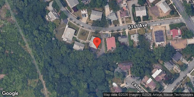 Aerial map of 49-30 HANFORD STREET, Queens