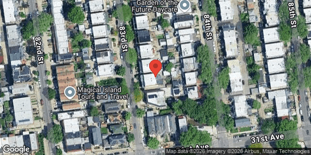 Aerial map of 30-45 83 STREET, Queens