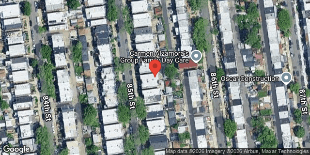 Aerial map of 30-25 85 STREET, Queens