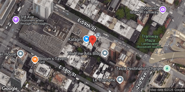 Aerial map of 226 EAST 59 STREET, Manhattan