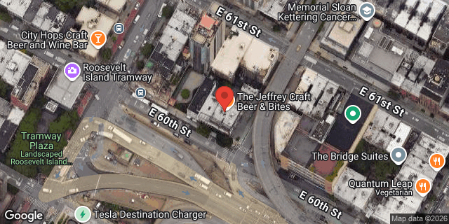 Aerial map of 311 EAST 60 STREET, Manhattan