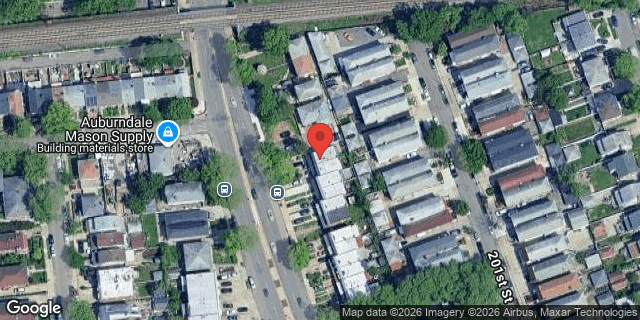 Aerial map of 40-03 FRANCIS LEWIS BLVD, Queens