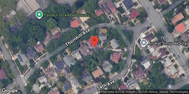 Aerial map of 248-38 THORNHILL AVENUE, Queens