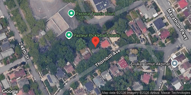 Aerial map of 248-31 THORNHILL AVENUE, Queens