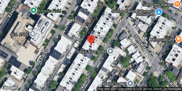 Aerial map of 30-32 44 STREET, Queens