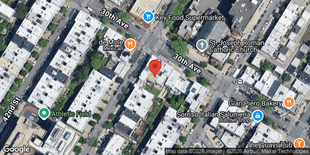 Aerial map of 43-04 30 AVENUE, Queens