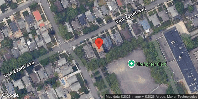 Aerial map of 248-14 VAN ZANDT AVENUE, Queens