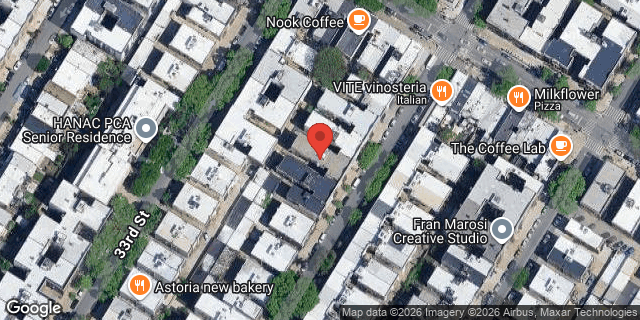 Aerial map of 31-22 34 STREET, Queens
